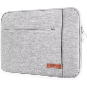 Lacdo Laptop Sleeve Case for 13 inch Microsoft New Surface Pro 11th Copilot+PC, Surface Pro 10/9/8/X/7/6/5, 12.4 inch Microsoft Surface Laptop Go 3/2/1 Shockproof Water-Resistant Computer Bag, Gray