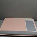 LAPGEAR Home Office Pro Lap Desk with Wrist Rest, Mouse Pad, and Phone Holder - Pink - Fits up to 15.6 Inch Laptops - Style No. 91604