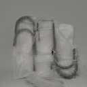 FYY Over the Door Hooks, 4 Pack Door Hangers Hooks with Rubber Prevent Scratches Heavy Duty Organizer Hooks for Living Room, Bathroom, Bedroom, Kitchen Hanging Clothes, Towels, Hats, Coats, Bags Black (Short)