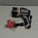 Rechargeable Spotlight 100000 Lumen, Super Bright LED Spotlight Flashlight with COB Light & Foldable Stand, Long Lasting Large Handheld Spot Light for Boating Camping Boat Marine