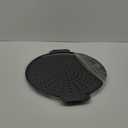 HONGBAKE 2 Pack Pizza Pan 14 Inch with Holes, Rust-Free Nonstick Pizza Pan for Oven, 0.8mm Carbon Steel Perforated Pizza Tray with Wider Handles, Round Baking Sheet for Frozen & Homemade Pizza, Grey