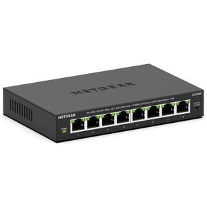 NETGEAR 8-Port Gigabit Ethernet Easy Smart Managed Essentials Switch (GS308E) - Desktop or Wall Mount, Home Network Hub, Office Ethernet Splitter, Silent Operation