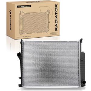 A-Premium Engine Coolant Radiator Assembly Compatible with BMW E36 E46 Series 320i, 323i, 323is, 325i, 325is, 328i, 328is, M3, Z3, 1992-1999, Replace# 17111469179, 17111469908