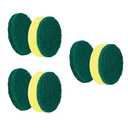 Synoshi Sponge Brush Heads (6 Units) for Electric Spin Scrubber | Designed for Cleaning Smooth Surfaces
