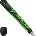 SAPLIZE Golf Putter Grip, Midsize, Lightweight Golf Putter Grips, Pistol Shape Anti-Slip Pattern, Multiple Stylish Series, Excellent Push for Golfer (Sap Lit V1, Green)