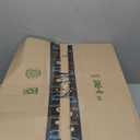 Srugn Washable Rugs 8x10 Area Rugs for Living Room,Bedroom,Dining Room- Large Ultra Soft Faux Wool Retro Carpet,Non Slip&Non-Shedding Low Pile Vintage Print Rug for Home Office- Brass Brown