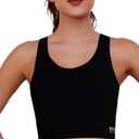 Chest Binder-Female Transgender,FTM Binder Bra for Large Breast, Women's Compression Top, Black, XL