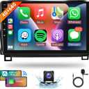 4G+64G 8 Core Android Car Stereo Radio for Toyota Sequoia 2008-2019/Toyota Tundra 2007-2013,Car Radio Wireless CarPlay Android Auto,10.1 IPS Touch Screen,WiFi, GPS, FM/RDS, Bluetooth, Rear Camera