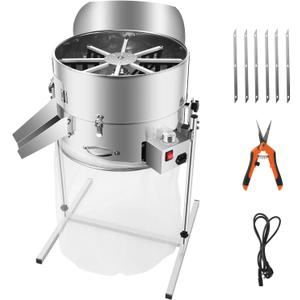 18 Leaf Bowl Trimmer,110V Electric Hydroponic Trimmers, Leaves Buds Trimming Machine, stepless Transmission Leaf Bud Trim Reaper for Plants Buds and Flowers with 6 Extra Blades