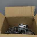 Car 12v Clip Fan,12 Volt DC 10 inch Large 360 Adjustment Metal Fans with Cigarette Lighter,90 Rotation Oscillating Clamp on Cooling Fan for Golf Cart RV and Vehicles (10inch)