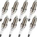 BDFHYK Iridium Spark Plugs LZFR5CI-11 Compatible with Jeep Grand Cherokee Commander,Compatible with Dodge Durango Charger Challenger Dakota 2500 3500 1500 Classic, 300 Aspen 4.7L 5.7L 92145 Set of 8