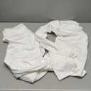 Thermal Underwear Women Long Johns Set Fleece Lined Warm Base Layer Long Sleeve for Weather Top Bottom Pajama (Large, White)