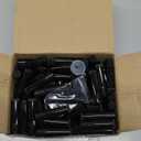 180 Pcs 5g Black Twist-Up Empty Lip Balm Tubes - DIY Lip Balm Containers for Lipstick, Lip Gloss & Solid Perfume