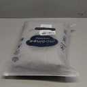 MooMee Fitted Bottom Sheet Only 100% Washed Cotton Linen Like Textured Breathable Durable Soft Comfy Deep Pocket Fits Mattress up to 17" (Ice Grey, Full)