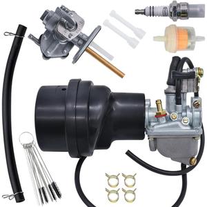 LT50 Carburetor For Suzuki 50 LT-A50 2002-2005 LT50 LT 50 1983-1987 JR50 1984-2006 ATV Quadrunner Carb with Air Filter Box