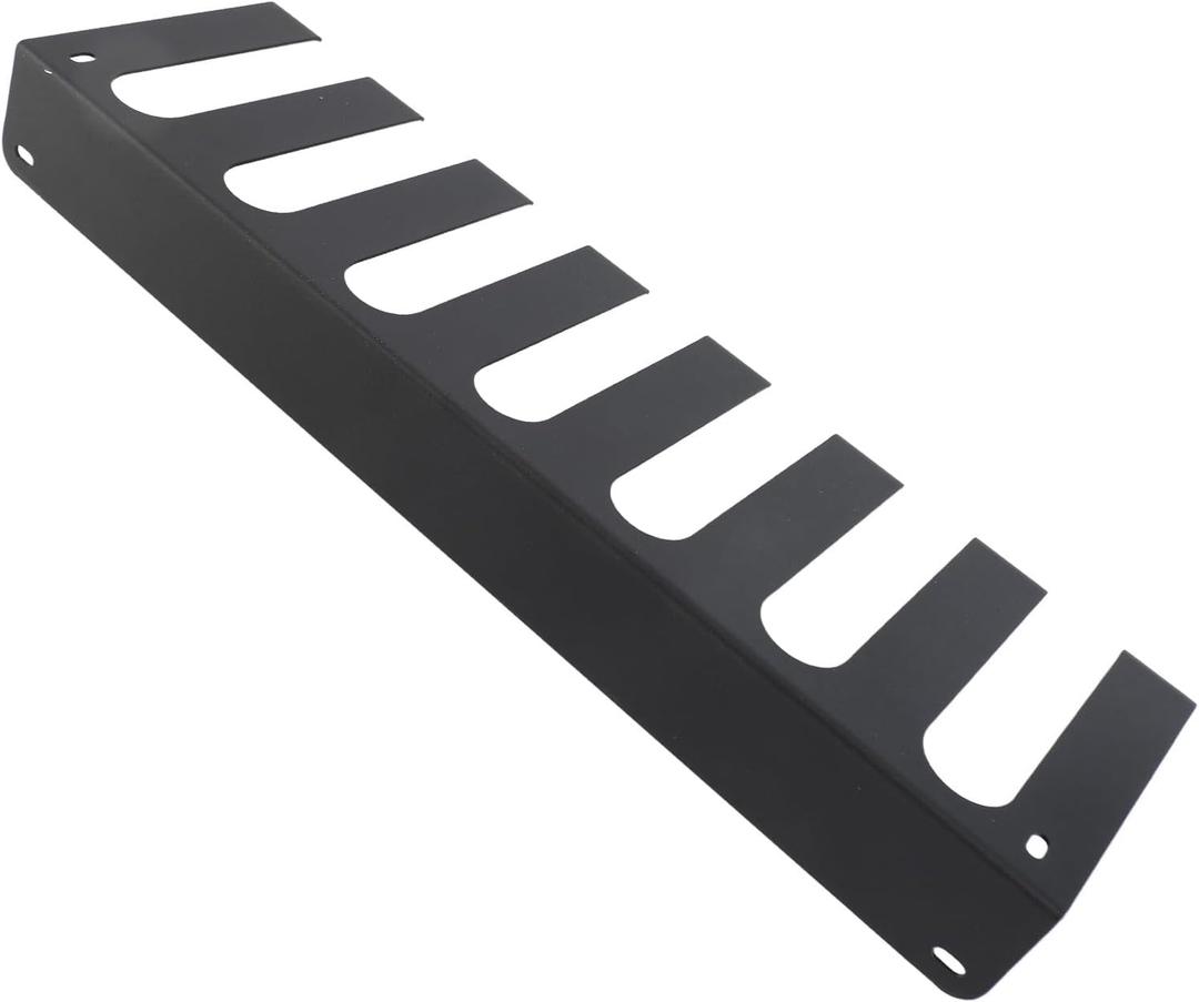 Gym Organizer Rack, 8 hook versatile gym equipment wall hanger, for exercise bands, barbell bar, jump rope with medals, keys, brooms