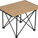 iClimb Ultralight Compact Camping Folding Table with Carry Bag (Reinforced Nature - L)