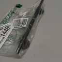 Professional Fingerboard Set - Aluminum Alloy Skateboard Obstacle with Non-Slip Base, Rod, and Deck DIY Mini Skatepark Accessory for Fingerboard Players,9.84" Long (Round-Rod-Black)