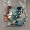 Leekalos Reusable Washable Dog Diapers Female (3 Pack) - Highly Absorbent Doggie Diapers - Size Adjustable Puppy Diapers for Dog Period Panties (Medium, Flora) (Medium (12.5"-15" Waist), Flora(Gray Lining))