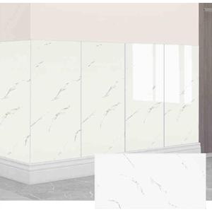 Marble Contact Paper, Peel and Stick Countertops Wallpaper, Waterproof Self Adhesive Wall Paper for Cabinets Drawers Kitchen Old Furniture(B) (30x60cm(12x24in) 1PCS)