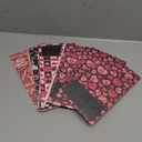 JWSCYSY 24Pcs Valentine Treat Bags, Small Goodie Bags with Stickers, Mini Paper Bag for Valentine's Day Gifts Wrapping Party Favors