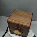 Black Walnut Jewelry Box for Women, 5-Layer Double-Door Cabinet Organizer