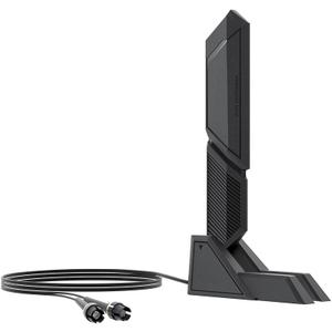 WiFi 7 WiFi Antenna 2.4G 5G 6G Dual Band Magnetic Base WiFi 6E WIFI7 for ASUS ROG Strix Z790 X890 Z890 B850 Gaming Motherboard PC Desktop Computer Wi-Fi 7 Wireless Network Card WiFi Router Black