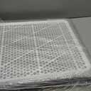 Mifoci 2 Pcs Dog Potty Tray Mesh Puppy Training Pad Holder Floor Protection Portable Pee Pad Pet Toilet Training Tray Litter Box Corner for Medium and Large Dogs 25.6 x 18.9 x 1.2 Inch