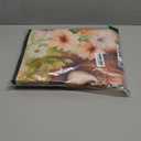 Car Windshield Sun Shade Highland Cows Flower Foldable UV Ray Sun Visor Protector Sunshade to Keep Your Vehicle Cool 55" x 27.6"