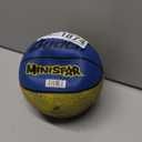 Spalding Outdoor Rubber Basketballs | Performance Rubber Cover Designed for Outdoor Play | Multiple Sizes & Colors (Mini, 22", Lay Up - Blue/Orange)