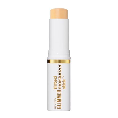 Amazon.com: Revlon Glimmer Tinted Moisturizer Stick for Face, Lightweight Foundation, Hydrating Skincare-Infused Makeup, 110, 0.31 oz : Beauty & Personal Care