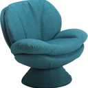 Mac Motion Relax-R Leisure Accent Chair, Round, Blue (PUB-150-UPH)