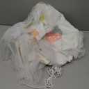 Beautiful Gauze Bunk Bed Curtains Drapes with Lace Privacy Bed Canopy for Bottom, 2 Panels, Flower Strawberry