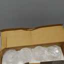 Ribbed Drinking Glasses Set of 4, Stackable Cute Kitchen Glasses Cups 16oz and 7oz Iced Coffee Glasses cocktail Glass cup for Water, Beverage, Whiskey