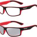Wraparound full lens Safety Glasses with Readers photochromic Sport Magnifying Safety Reading Goggles for Men Women