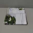 YongFoto Mr and Mrs Wedding Party Backdrop 7x5ft Floral Grass Wall White Sheer Curtain Flower Arch Photography Background Lover Marriage Proposal Bridal Shower Reception Photo Booth Props Banner