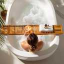 VaeFae Teak Bathtub Tray, Wooden Bath Caddy for Bathtub, Bath Tub Wood Table for Tub, 39.8" x 6" x 1.8"