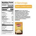 Idahoan Buttery Golden Selects Mashed Potatoes, Naturally Gluten-Free, 100% Real Idaho Potatoes, 4 Servings Per Bag, 4.1 Ounce (Pack of 10) (EXP 05/26/27)