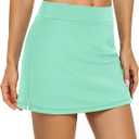 LouKeith Tennis Skirts for Women Golf Athletic Activewear Skorts Mini Summer Workout Running Shorts with Pockets (Small)