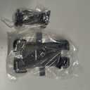 ROCKBROS Bike Phone Holder Mount for 4.5''-7.1'' Phones, Quick Release Handlebar Clamp, 360 Rotatable Motorcycle Mount (Black)