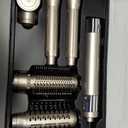 5 in 1 Hair Air Styler - Rotating Hair Dryer Brush 110000 RPM for Fast Drying & Hot-Air Automatic Wrap Curlers for Curling, Frizz-Free Blow Dryer Brush for Straightening Volumizing No Heat Damage