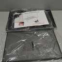 Gianotter Desk Organizers and Accessories, 2-Tier Metal Monitor Stand Riser, Desk Organizer for Monitor, Office Desk Storage Organizer for Office Supplies (Black)