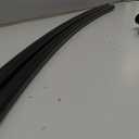 Bonpally Curved Shower Curtain Rod for Bathroom, 40-72 Inches Adjustable Curved Shower Rod, 0.9MM Aluminum Shower Curtain Rod with Rotating Brackets for Extra Shower Space, Need to Drill, Black