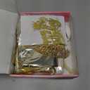 Trgowaul Happy 18th Birthday Decorations for Girls, Banner, Sash and Crown, Cake Topper, 18 Number Balloon, Fringe Curtains, Champagne Gold 18th Birthday Party Supplies