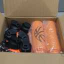 Olgaa 12 Pcs Basketball Party Favors Include 6 Pcs Water Bottle 20 oz 6 Pcs Drawstring Bag Sports Themed Reusable Drink Bottles Bulk Accessories for Players Lovers Team Gifts (Basketball)