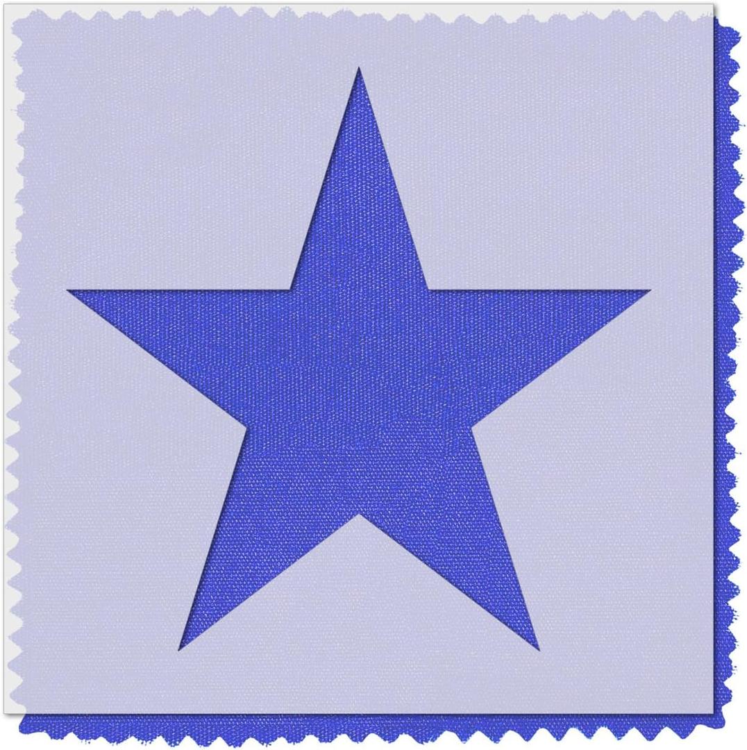 Star Stencil 24 x 24 Inches, Reusable Stencil for Painting on Wood, Walls, Fabric, Canvas, and DIY Crafts Durable Plastic for Art and Home Decor