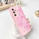 FUXICASE Case for Samsung Galaxy A35 5G, Silicone Shockproof Cover Women