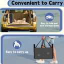 Dog Stairs for Car, Dog Steps for Car with Upgraded Load-Bearing Capacity, Dogs Stairs for Large Dogs, Pet Steps, 5 Steps
