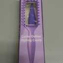 Curly Hair Brush Candybrush Curl Defining Brush for Detangling Shaping and Defining Curls for Women, Men, Wet & Dry Hair (Purple)