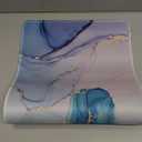 Auhoahsil Large Mouse Pad, XXL Gaming Mousepad, Desk Mat for Desktop, Thick Rubber, Big & Long Size, Stitched Edges, Full Desk Pad for Laptop & Computer, Extended 31.5 x 11.8 in, Blue Pink Marble